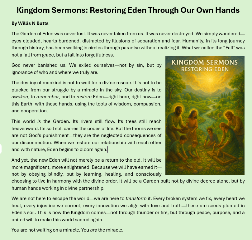 Restoring Eden through our own hands.png
